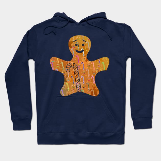 Happy Gingerbread Hoodie by zeljkica